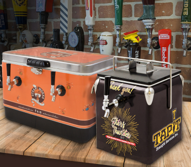 Branded brewery equipment
