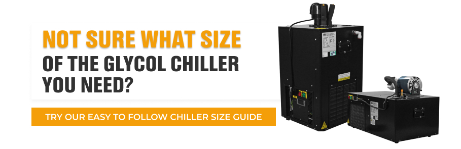 how to choose the size of glycol chiller