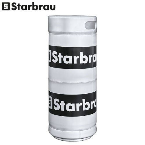 20L Keg, Starbrau, Stackable, with D type Micromatic fitting, Stainless Steel , AISI 304, Made in China