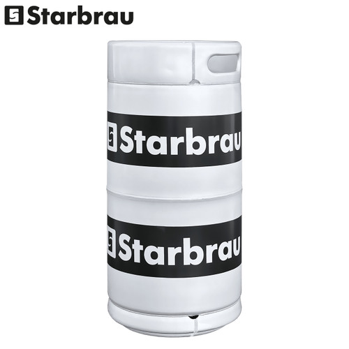 30L Keg, Starbrau, Stackable, with D type Micromatic fitting, Stainless Steel , AISI 304, Made in China